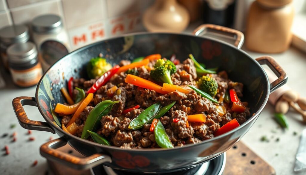 Ground Beef Stir Fry