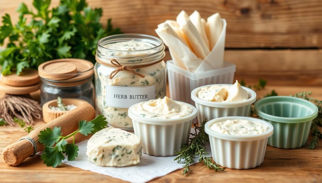 Herb Butter Storage