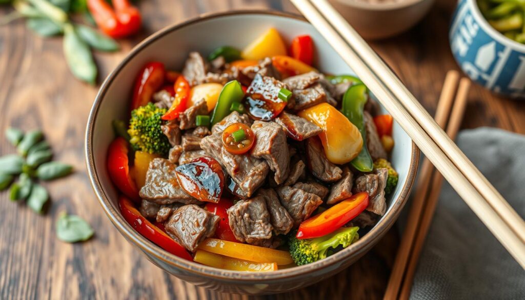 Shaved Beef Stir Fry