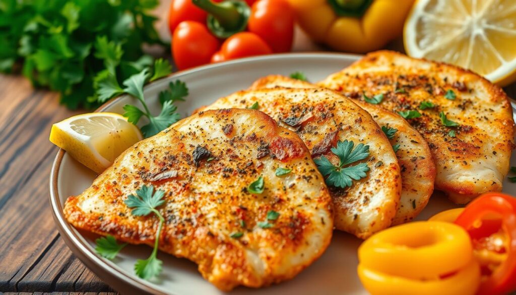 air fryer seasoned chicken