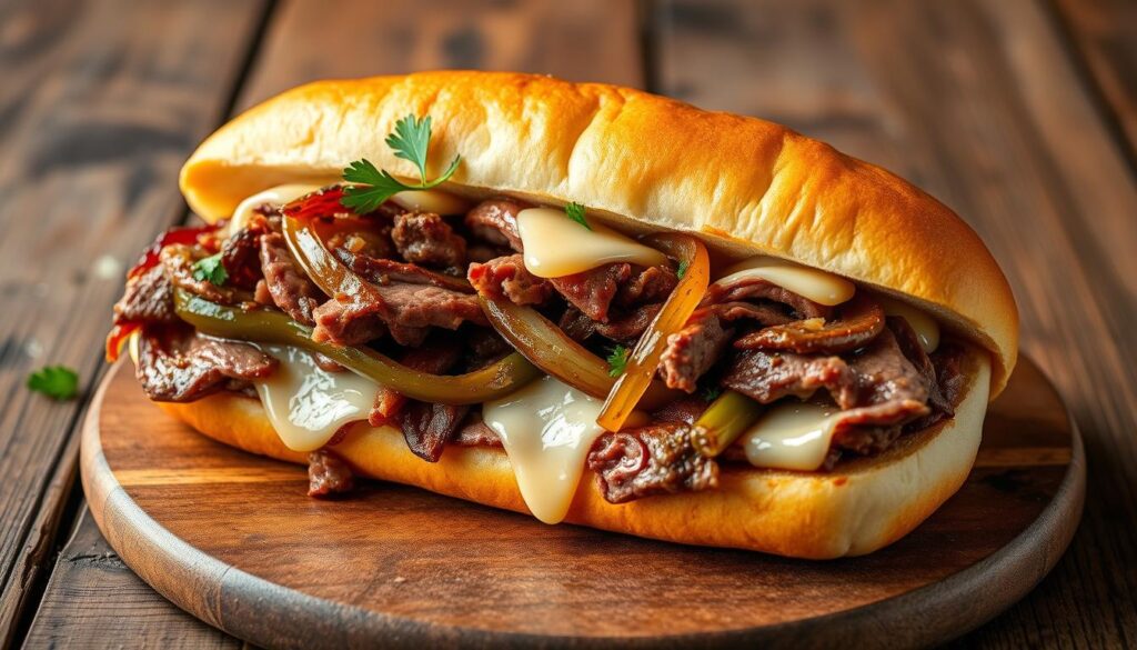 cheesesteak sandwich