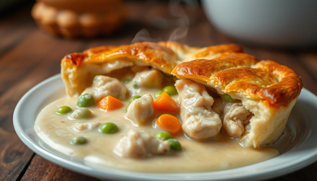 creamy chicken pot pie