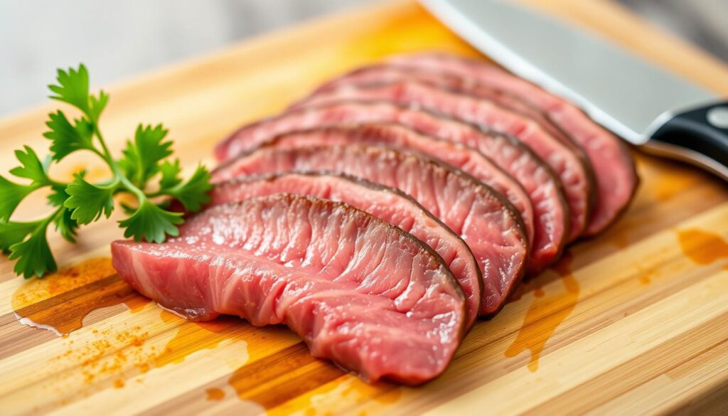 thin-sliced beef