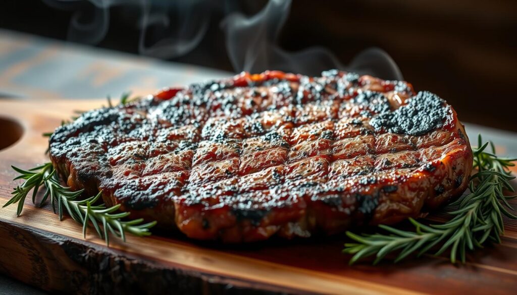 wood-fired steak