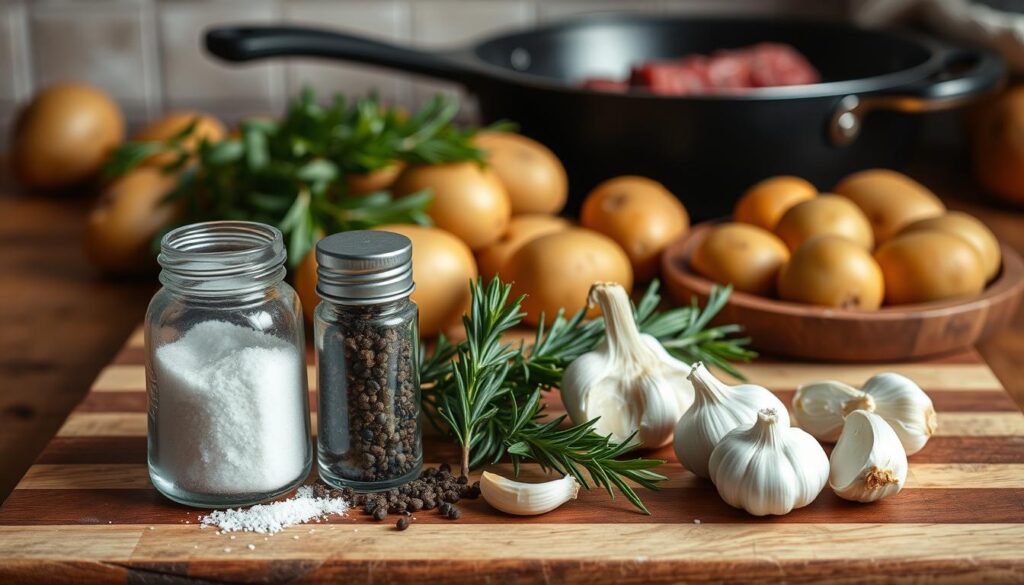 Steak and Potatoes Seasoning Techniques