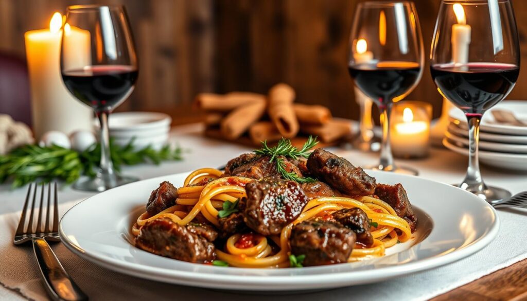 Wine Pairing for Steak Pasta Dishes