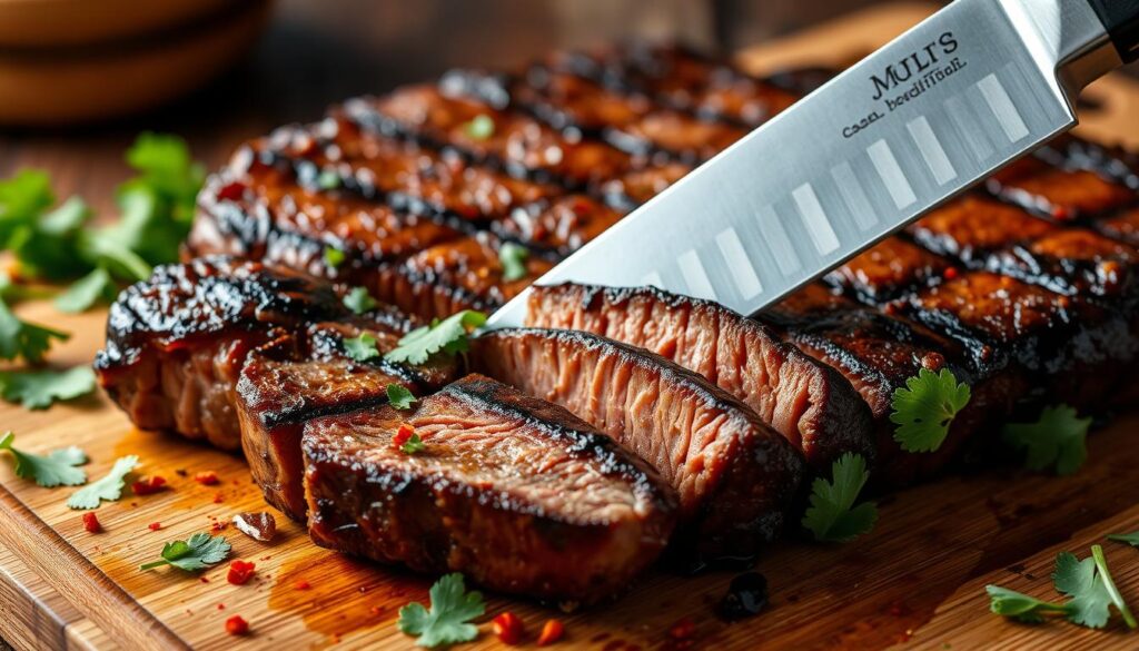 chipotle steak cutting technique